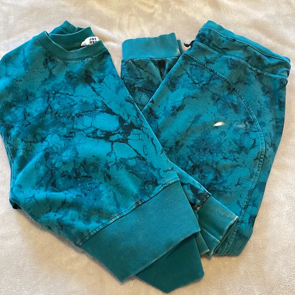 JoyLab Women’s Jogger Set Green Medium